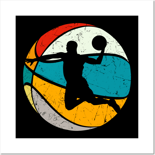 Basketball Design Gift Wall Art by Delightful Designs